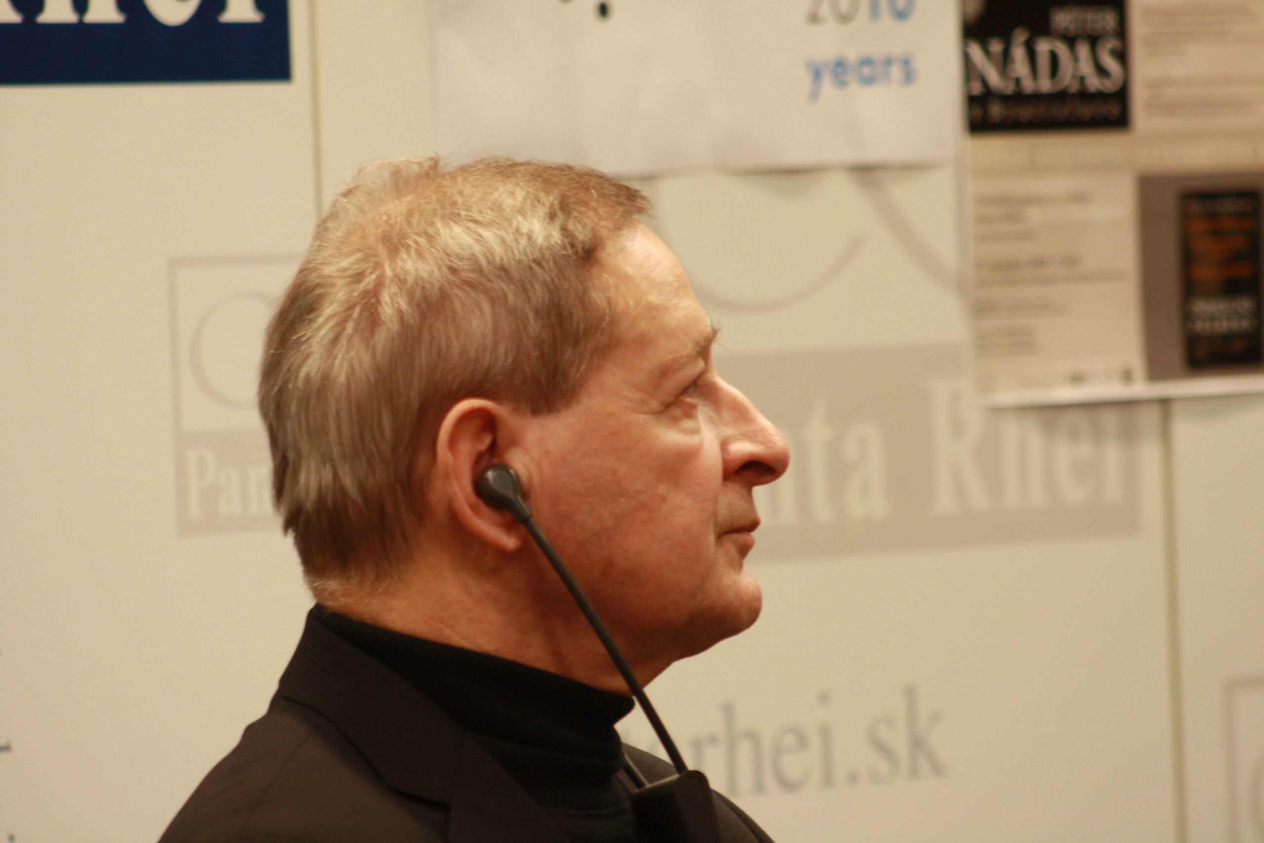 Péter Nádas v Bratislave